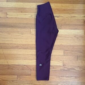 ALO Yoga Deep Purple Leggings